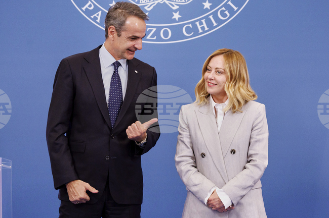 Мицотакис и Мелони подписаха споразумения в областта на енергетиката и железопътната инфраструктура