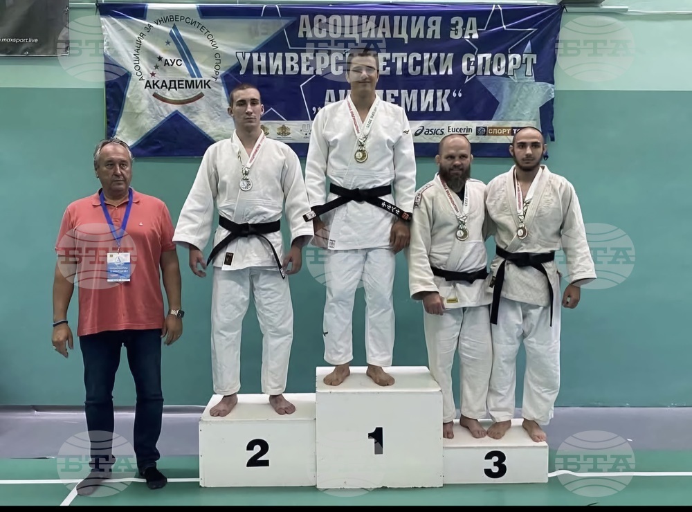 НСА стана комплексен шампион на националната Универсиада в Стара Загора, Тервел Замфиров първи на турнира по джудо