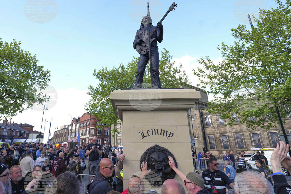 Britain Motorhead Lemmy Commemoration
