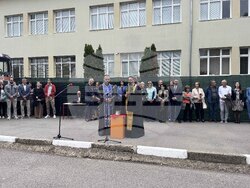 Казанлък - ОУ „Мати Болгария“ - физкултурен салон - първа копка