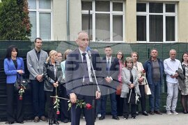 Казанлък - ОУ „Мати Болгария“ - физкултурен салон - първа копка