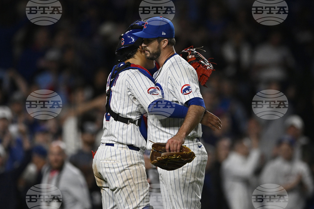 Marlins Cubs Baseball