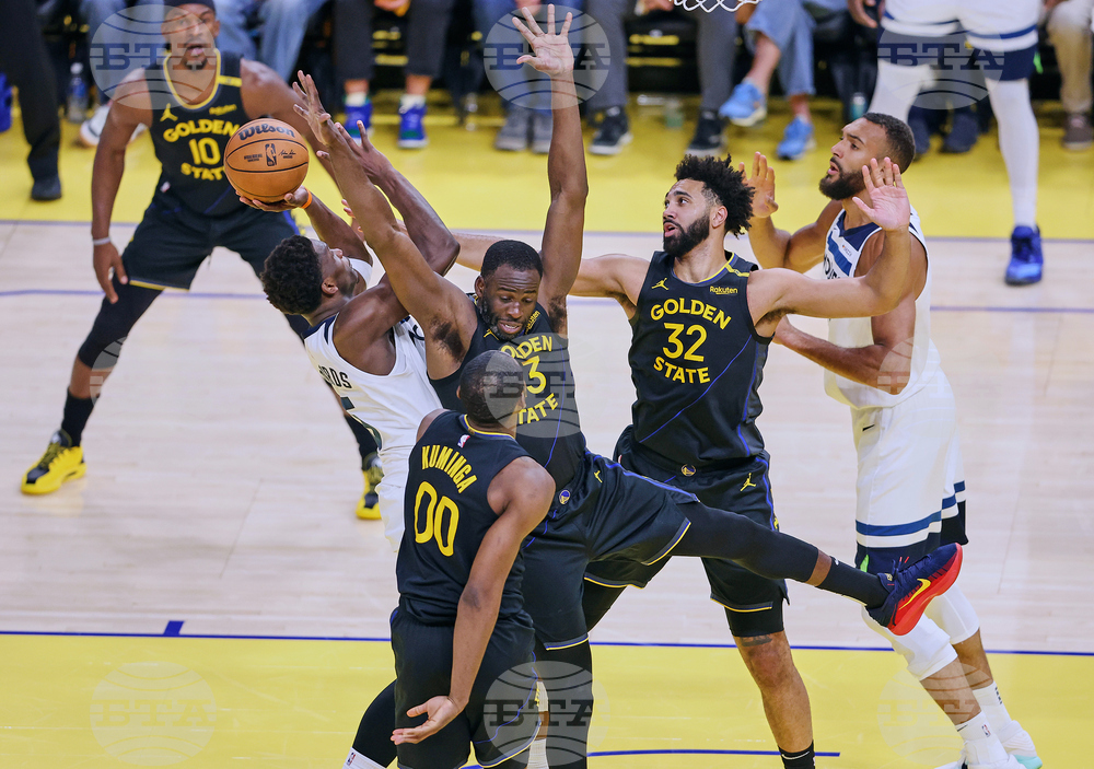 Warriors Timberwolves Basketball