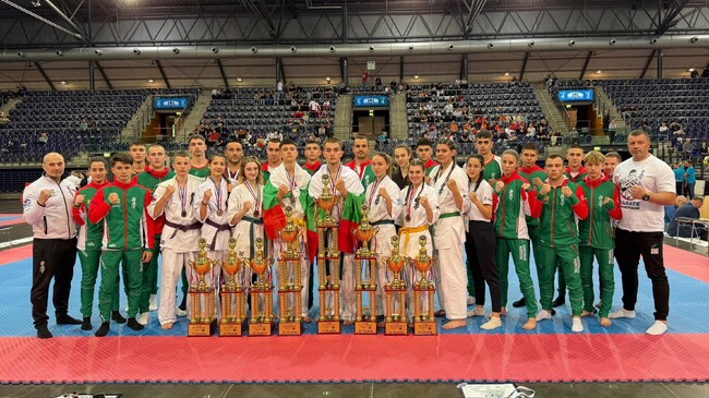 Bulgarian Athletes Win Title and Seven More Medals at IFK World Championship 2025 in Leipzig