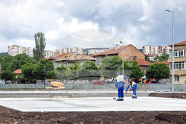 Шумен - инж. Андреан Ваньов - брифинг - облагородяване на локалното платно на ул. „Марица“