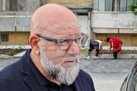 Шумен - инж. Андреан Ваньов - брифинг - облагородяване на локалното платно на ул. „Марица“