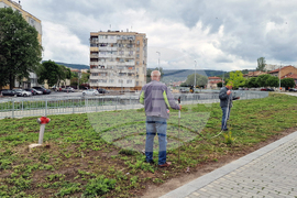 Шумен - инж. Андреан Ваньов - брифинг - облагородяване на локалното платно на ул. „Марица“