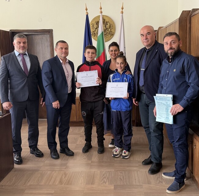 Община Русе: Шампион по джудо и златна медалистка по скокове на батут са новите спортисти на месеца