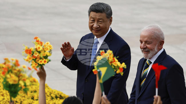 Китайският президент призовава бразилския си колега да защитават съвместно интересите на Глобалния Юг