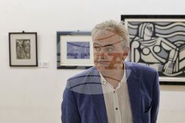 „Рицарят на светещата линия“ - изложба - Емил Дриндолов