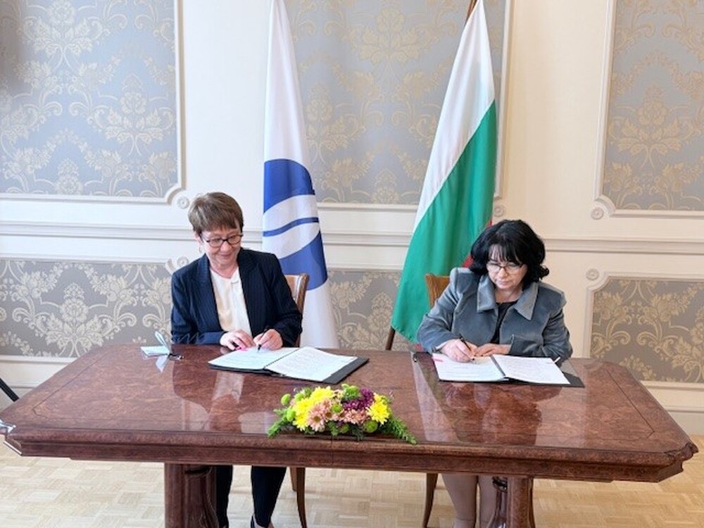 Министър Теменужка Петкова подписа Споразумение за сътрудничество с Европейската банка за възстановяване и развитие