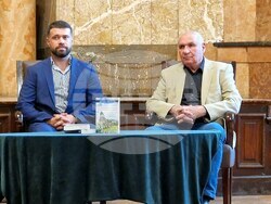 Журналистът Симеон Идакиев представи новата си книга „Тайните на Мачу Пикчу, Йети и гигантите на Тула“ днес, в Аулата на Софийския университет „Св. Климент Охридски"