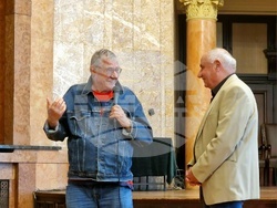 Журналистът Симеон Идакиев представи новата си книга „Тайните на Мачу Пикчу, Йети и гигантите на Тула“ днес, в Аулата на Софийския университет „Св. Климент Охридски"