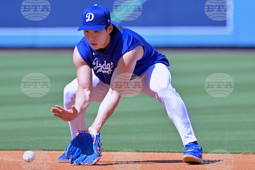 Athletics Dodgers Baseball