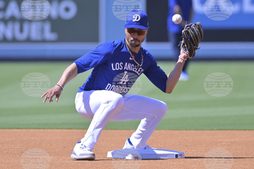 Athletics Dodgers Baseball