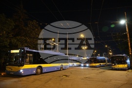 Градски транспорт - служители - протест