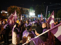 Градски транспорт - служители - протест