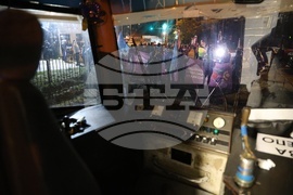 Градски транспорт - служители - протест