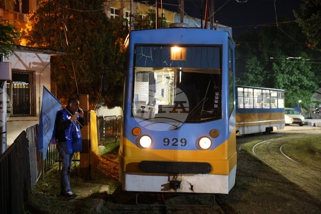 Protest Stops Public Transport in Sofia