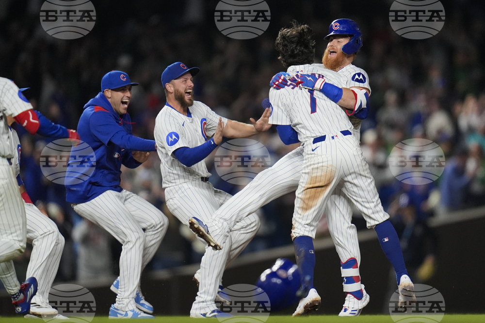Marlins Cubs Baseball
