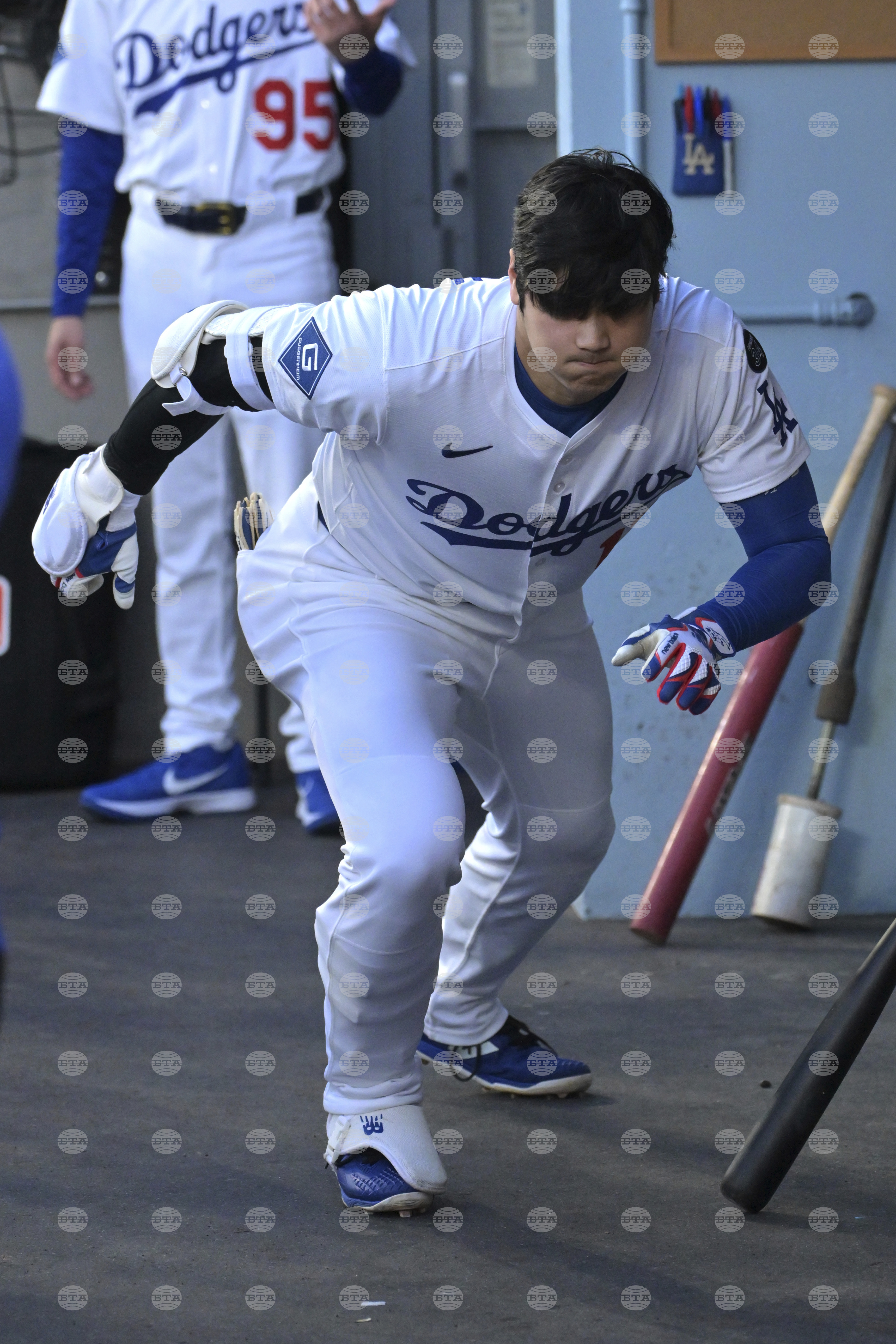 Athletics Dodgers Baseball