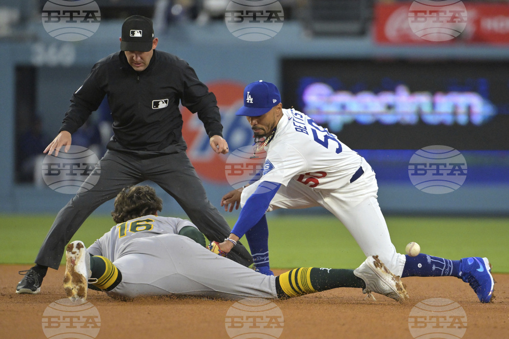 Athletics Dodgers Baseball