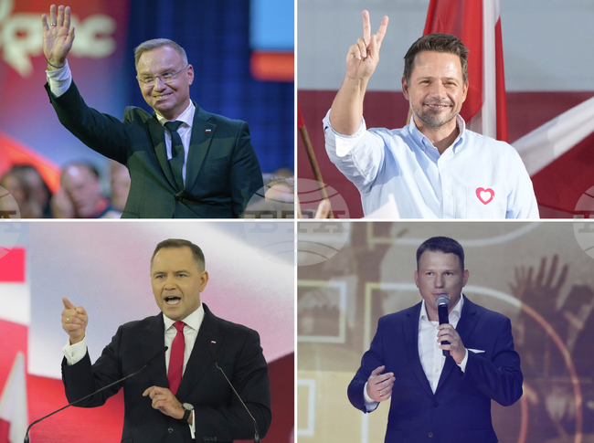 Кои са тримата водещи кандидати за президентските избори в Полша