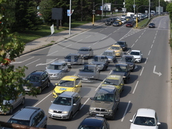 Градски транспорт - стачка - улица - трафик