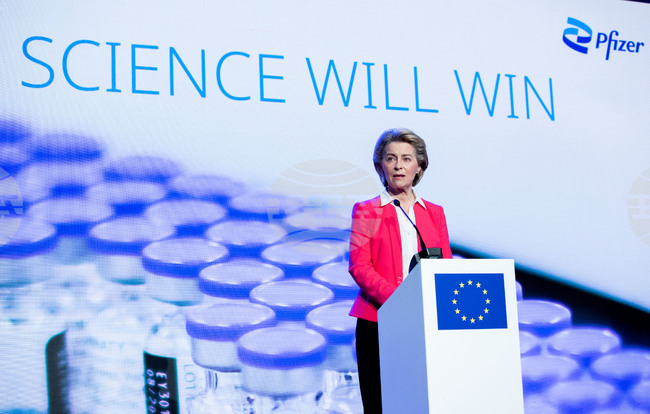 Общият съд на ЕС отменя решението на Европейската комисия да не даде достъп до съобщения, разменяни между Фон дер Лайен и "Пфайзер"