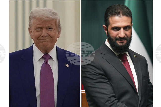 Временният президент на Сирия се очаква да се срещне днес с Тръмп в Белия дом 
