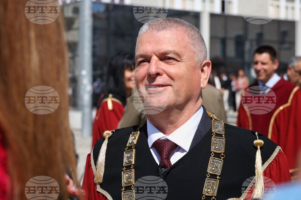 Бургас - студентски гвардейски отряд - церемония