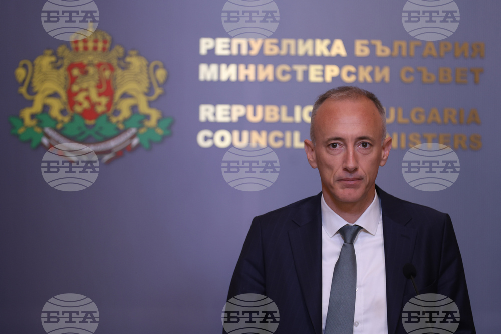 Министерски съвет - Красимир Вълчев  - брифинг