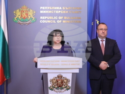 Министерски съвет - Теменужка Петкова - Иван Иванов - брифинг