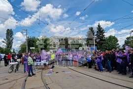 Протест - градски транспорт