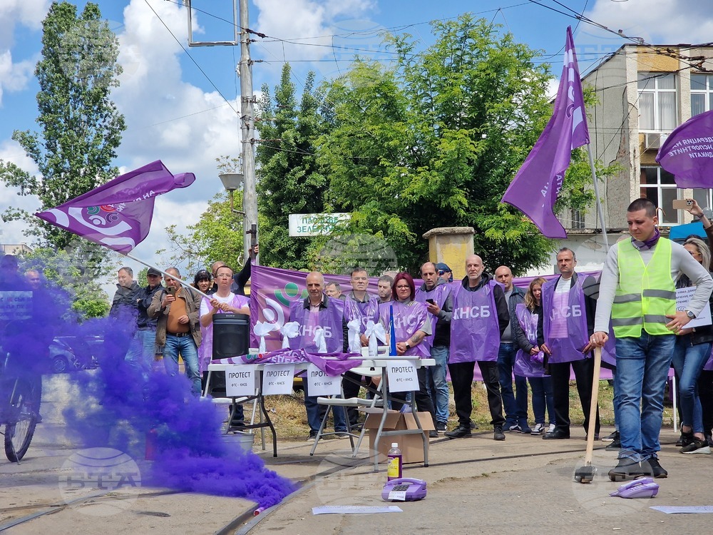 Протест - градски транспорт