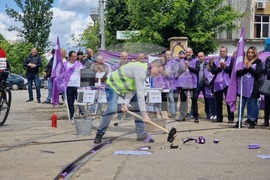 Протест - градски транспорт