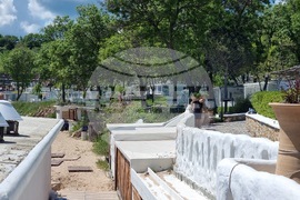 Плаж „Къмпинг Черноморец“ - подготовка - син флаг