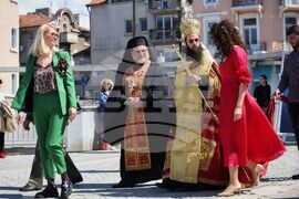 Бургас - студентски гвардейски отряд - церемония