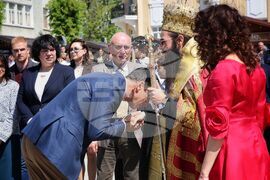 Бургас - студентски гвардейски отряд - церемония