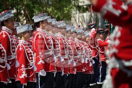 Бургас - студентски гвардейски отряд - церемония