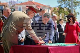 Бургас - студентски гвардейски отряд - церемония