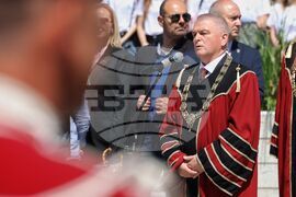 Бургас - студентски гвардейски отряд - церемония
