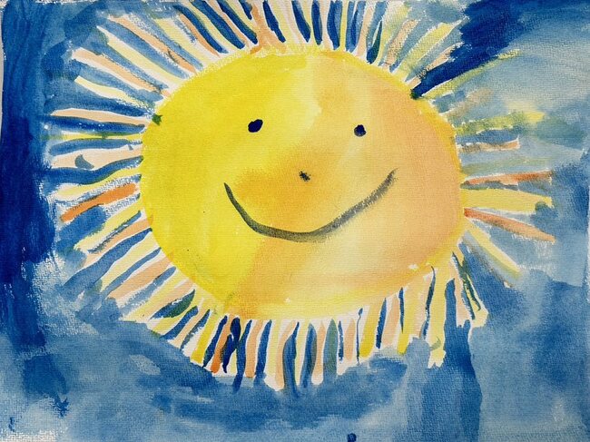 Деца от училище „Св. св. Кирил и Методий” във Виена рисуваха лято