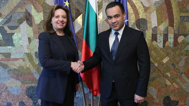 Deputy FM Anguelieva Receives Uzbek Counterpart Abdullayev 