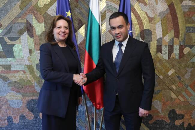 Deputy FM Anguelieva Receives Uzbek Counterpart Abdullayev 