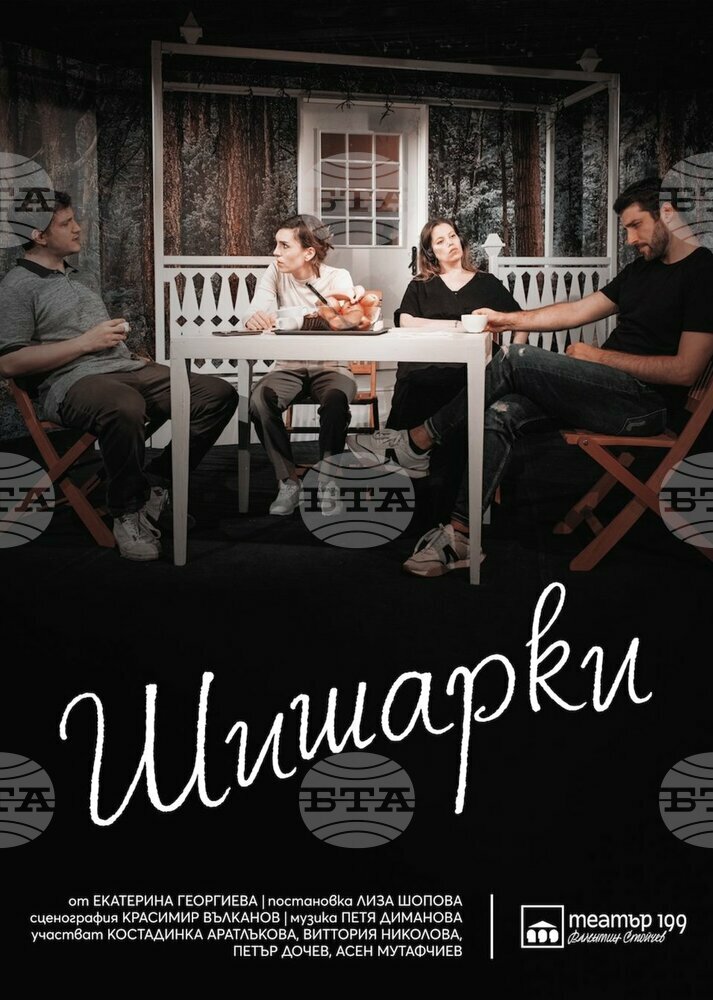 Спектакълът „Шишарки“ е последният в днешната програма на Международния фестивал „Друмеви театрални празници“ в Шумен