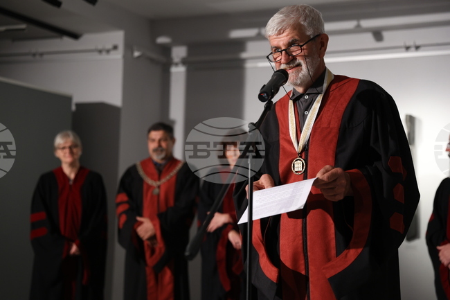 Зиятин Нуриев стана доктор хонорис кауза на Националната художествена академия