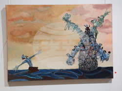 Васил Василев-Зуека - „Моят Дон Кихот“ - изложба