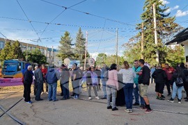 Протест - градски транспорт