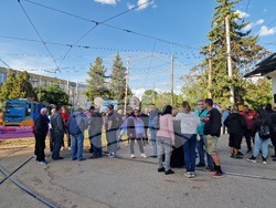 Протест - градски транспорт